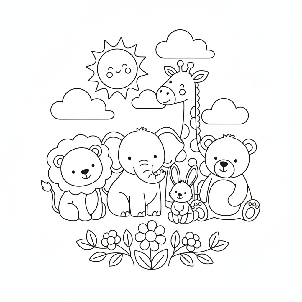 Animals Coloring Pages