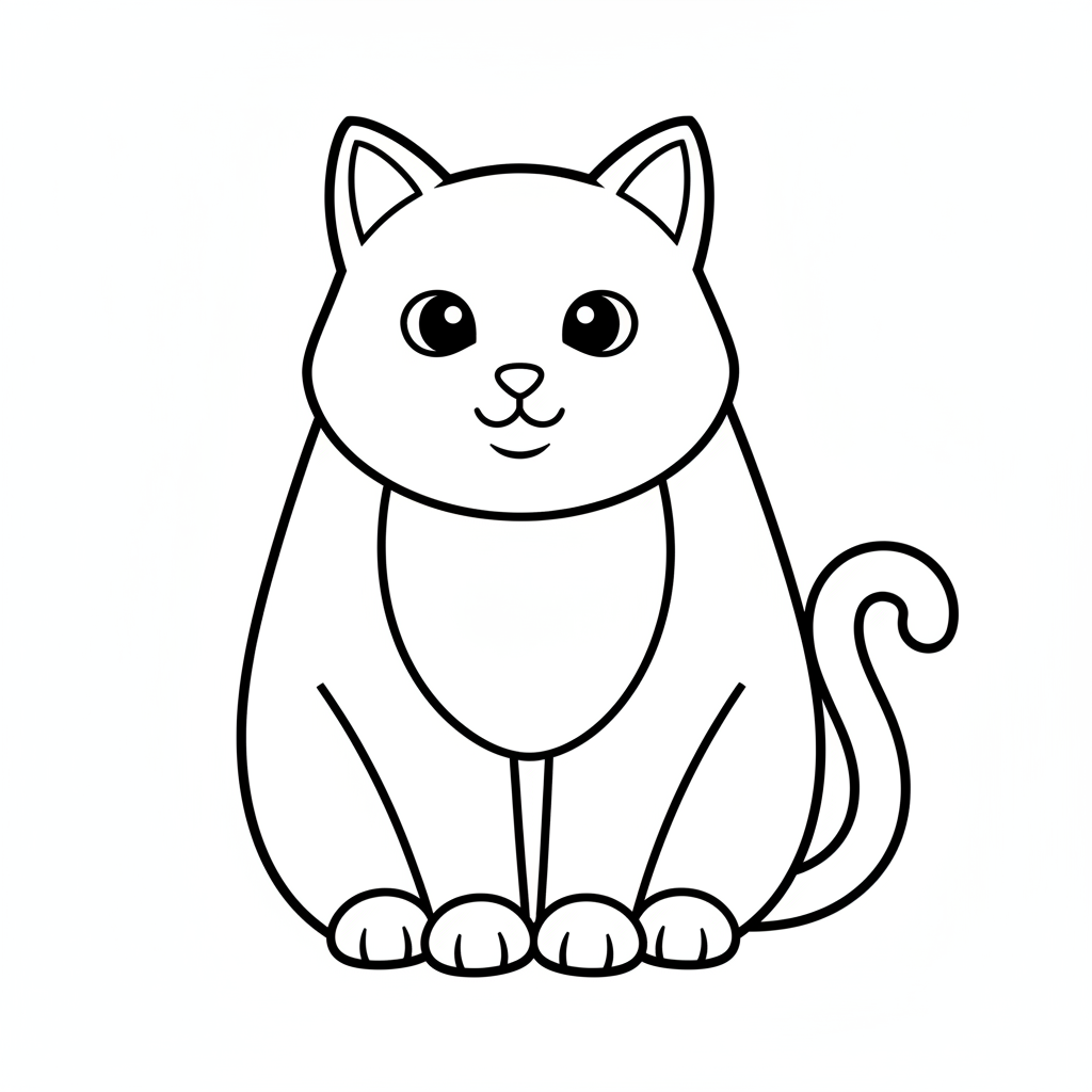 Cat Coloring Pages