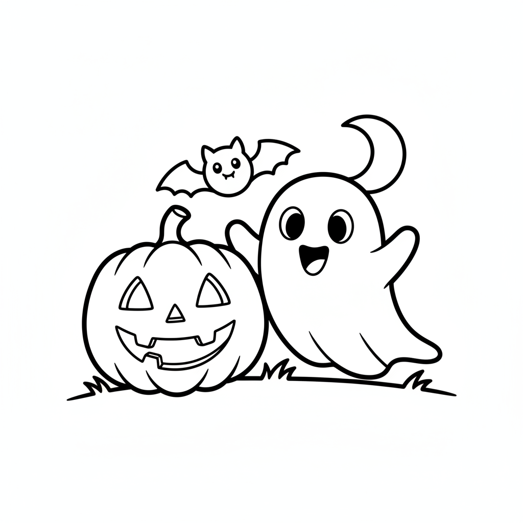 Halloween Coloring Pages — printable coloring page 5